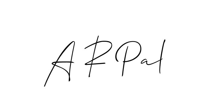 Here are the top 10 professional signature styles for the name A R Pal. These are the best autograph styles you can use for your name. A R Pal signature style 2 images and pictures png