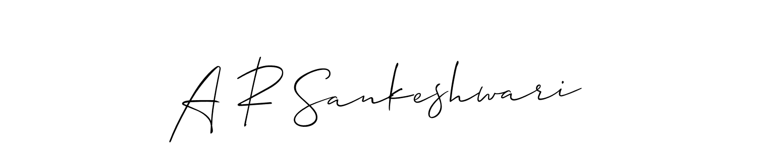 See photos of A R Sankeshwari official signature by Spectra . Check more albums & portfolios. Read reviews & check more about Allison_Script font. A R Sankeshwari signature style 2 images and pictures png