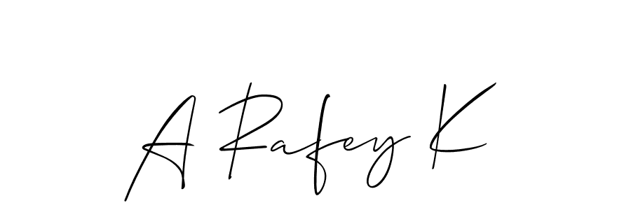 This is the best signature style for the A Rafey K name. Also you like these signature font (Allison_Script). Mix name signature. A Rafey K signature style 2 images and pictures png