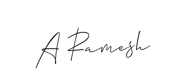 Best and Professional Signature Style for A Ramesh. Allison_Script Best Signature Style Collection. A Ramesh signature style 2 images and pictures png