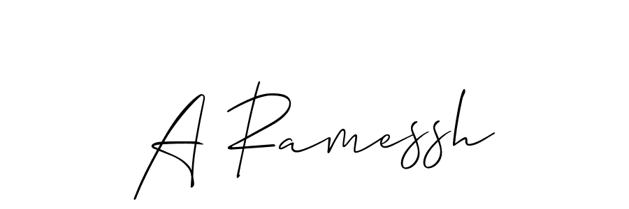 Best and Professional Signature Style for A Ramessh. Allison_Script Best Signature Style Collection. A Ramessh signature style 2 images and pictures png