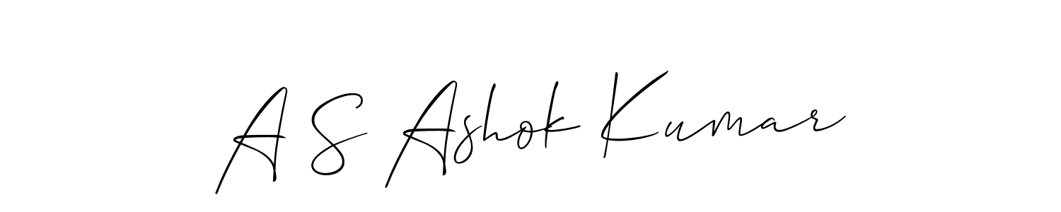 Check out images of Autograph of A S Ashok Kumar name. Actor A S Ashok Kumar Signature Style. Allison_Script is a professional sign style online. A S Ashok Kumar signature style 2 images and pictures png