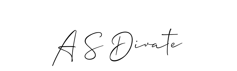 See photos of A S Divate official signature by Spectra . Check more albums & portfolios. Read reviews & check more about Allison_Script font. A S Divate signature style 2 images and pictures png