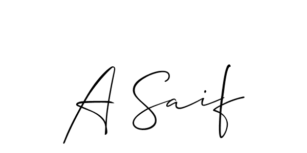 Check out images of Autograph of A Saif name. Actor A Saif Signature Style. Allison_Script is a professional sign style online. A Saif signature style 2 images and pictures png