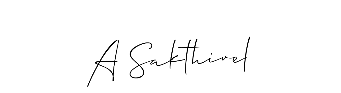 Also You can easily find your signature by using the search form. We will create A Sakthivel name handwritten signature images for you free of cost using Allison_Script sign style. A Sakthivel signature style 2 images and pictures png