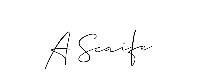 See photos of A Scaife official signature by Spectra . Check more albums & portfolios. Read reviews & check more about Allison_Script font. A Scaife signature style 2 images and pictures png