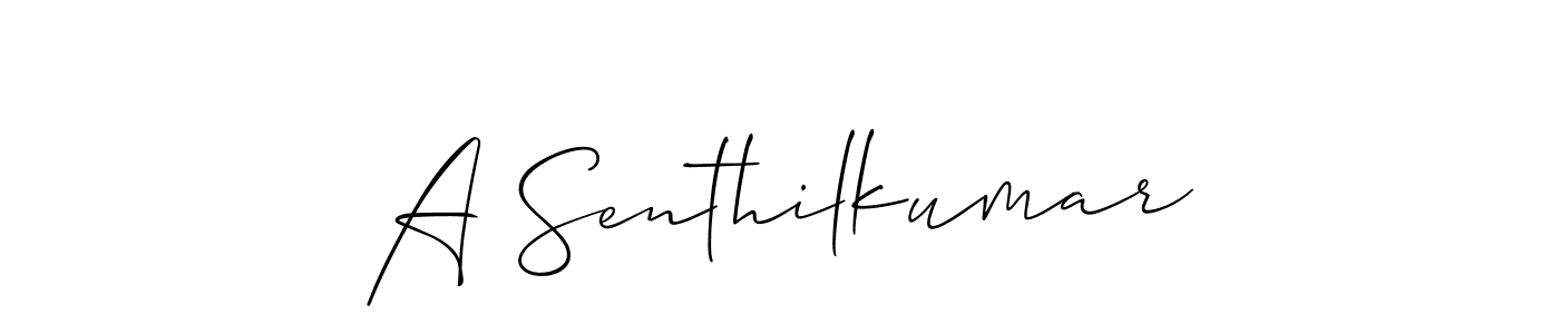 Here are the top 10 professional signature styles for the name A Senthilkumar. These are the best autograph styles you can use for your name. A Senthilkumar signature style 2 images and pictures png