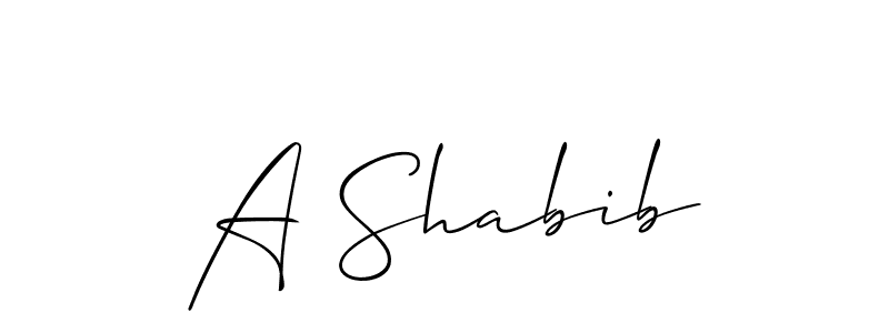 Check out images of Autograph of A Shabib name. Actor A Shabib Signature Style. Allison_Script is a professional sign style online. A Shabib signature style 2 images and pictures png