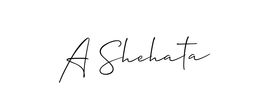 Use a signature maker to create a handwritten signature online. With this signature software, you can design (Allison_Script) your own signature for name A Shehata. A Shehata signature style 2 images and pictures png