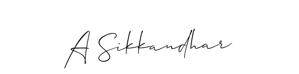 Check out images of Autograph of A Sikkandhar name. Actor A Sikkandhar Signature Style. Allison_Script is a professional sign style online. A Sikkandhar signature style 2 images and pictures png