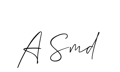 Here are the top 10 professional signature styles for the name A Smd. These are the best autograph styles you can use for your name. A Smd signature style 2 images and pictures png