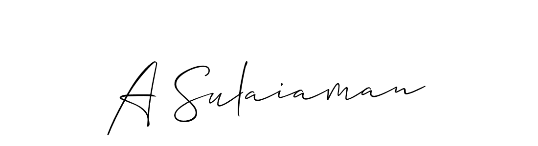 Here are the top 10 professional signature styles for the name A Sulaiaman. These are the best autograph styles you can use for your name. A Sulaiaman signature style 2 images and pictures png