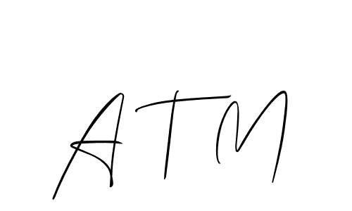 Check out images of Autograph of A T M name. Actor A T M Signature Style. Allison_Script is a professional sign style online. A T M signature style 2 images and pictures png
