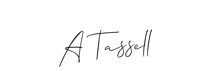 Here are the top 10 professional signature styles for the name A Tassell. These are the best autograph styles you can use for your name. A Tassell signature style 2 images and pictures png