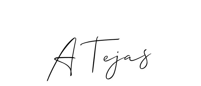 This is the best signature style for the A Tejas name. Also you like these signature font (Allison_Script). Mix name signature. A Tejas signature style 2 images and pictures png