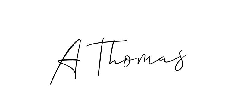 Here are the top 10 professional signature styles for the name A Thomas. These are the best autograph styles you can use for your name. A Thomas signature style 2 images and pictures png