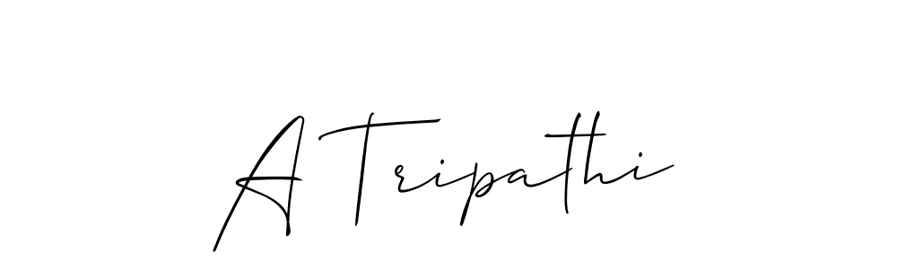 This is the best signature style for the A Tripathi name. Also you like these signature font (Allison_Script). Mix name signature. A Tripathi signature style 2 images and pictures png