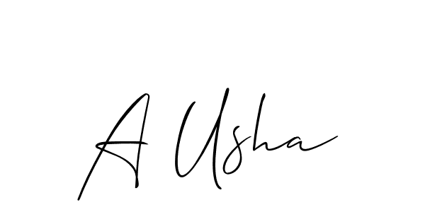 Check out images of Autograph of A Usha name. Actor A Usha Signature Style. Allison_Script is a professional sign style online. A Usha signature style 2 images and pictures png