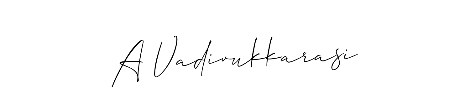 You can use this online signature creator to create a handwritten signature for the name A Vadivukkarasi. This is the best online autograph maker. A Vadivukkarasi signature style 2 images and pictures png
