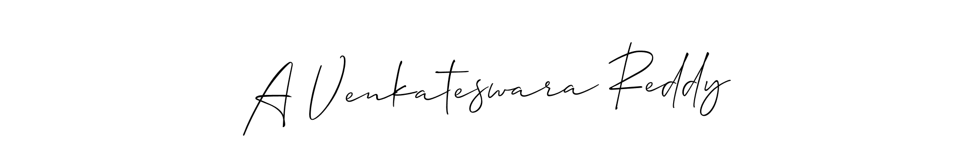Make a beautiful signature design for name A Venkateswara Reddy. Use this online signature maker to create a handwritten signature for free. A Venkateswara Reddy signature style 2 images and pictures png