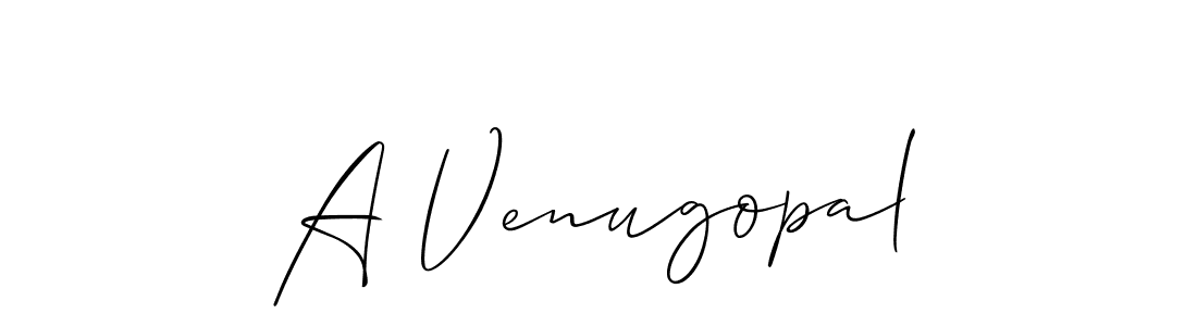 Make a short A Venugopal signature style. Manage your documents anywhere anytime using Allison_Script. Create and add eSignatures, submit forms, share and send files easily. A Venugopal signature style 2 images and pictures png