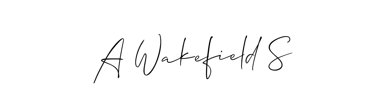 You can use this online signature creator to create a handwritten signature for the name A Wakefield S. This is the best online autograph maker. A Wakefield S signature style 2 images and pictures png