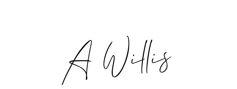 Here are the top 10 professional signature styles for the name A Willis. These are the best autograph styles you can use for your name. A Willis signature style 2 images and pictures png