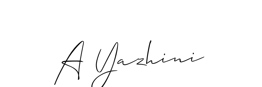 This is the best signature style for the A Yazhini name. Also you like these signature font (Allison_Script). Mix name signature. A Yazhini signature style 2 images and pictures png