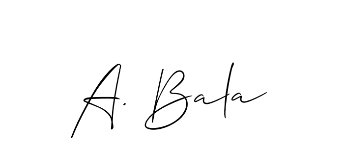 70+ A. Bala Name Signature Style Ideas | Super Electronic Signatures