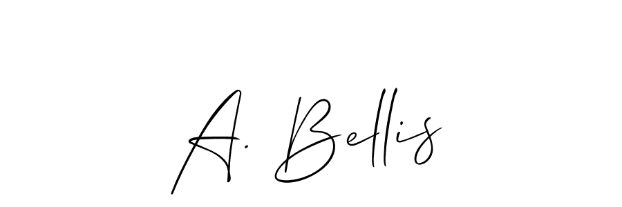 Make a short A. Bellis signature style. Manage your documents anywhere anytime using Allison_Script. Create and add eSignatures, submit forms, share and send files easily. A. Bellis signature style 2 images and pictures png