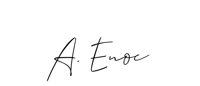 Here are the top 10 professional signature styles for the name A. Enoc. These are the best autograph styles you can use for your name. A. Enoc signature style 2 images and pictures png