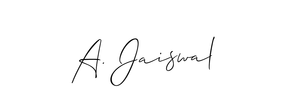 87 A Jaiswal Name Signature Style Ideas Great Autograph