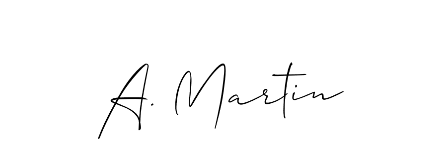 Make a beautiful signature design for name A. Martin. Use this online signature maker to create a handwritten signature for free. A. Martin signature style 2 images and pictures png