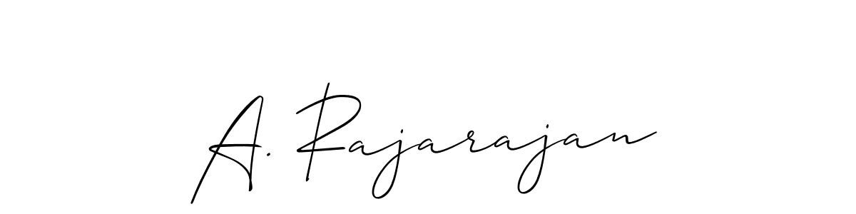 Here are the top 10 professional signature styles for the name A. Rajarajan. These are the best autograph styles you can use for your name. A. Rajarajan signature style 2 images and pictures png