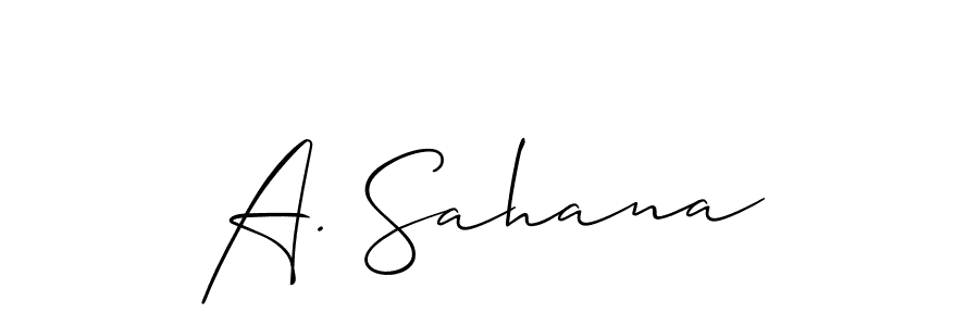 Here are the top 10 professional signature styles for the name A. Sahana. These are the best autograph styles you can use for your name. A. Sahana signature style 2 images and pictures png