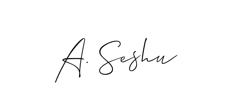 90+ A. Seshu Name Signature Style Ideas | First-Class Online Signature