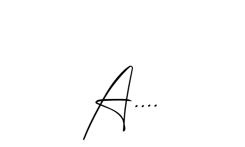 Also we have A.... name is the best signature style. Create professional handwritten signature collection using Allison_Script autograph style. A.... signature style 2 images and pictures png