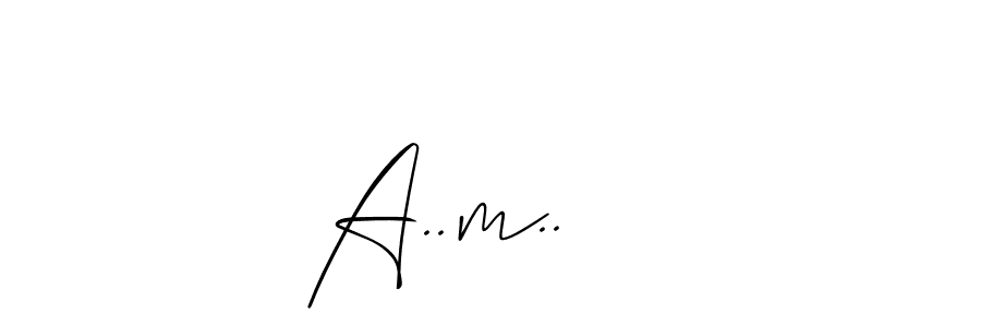 Once you've used our free online signature maker to create your best signature Allison_Script style, it's time to enjoy all of the benefits that A..m..    name signing documents. A..m..    signature style 2 images and pictures png