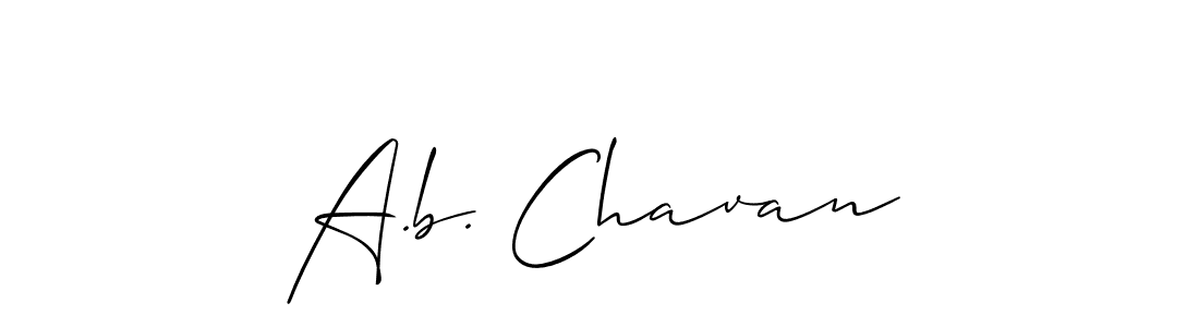 Check out images of Autograph of A.b. Chavan name. Actor A.b. Chavan Signature Style. Allison_Script is a professional sign style online. A.b. Chavan signature style 2 images and pictures png