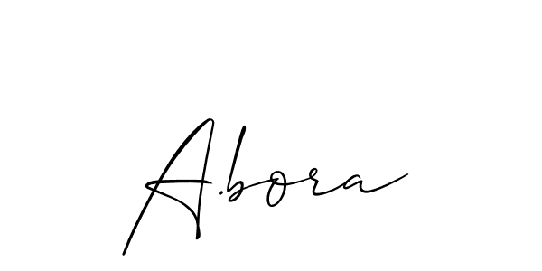 This is the best signature style for the A.bora name. Also you like these signature font (Allison_Script). Mix name signature. A.bora signature style 2 images and pictures png