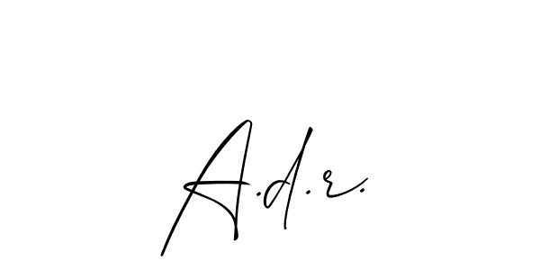 Check out images of Autograph of A.d.r. name. Actor A.d.r. Signature Style. Allison_Script is a professional sign style online. A.d.r. signature style 2 images and pictures png