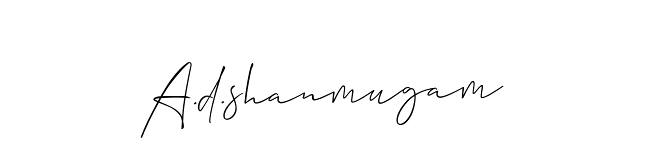 Check out images of Autograph of A.d.shanmugam name. Actor A.d.shanmugam Signature Style. Allison_Script is a professional sign style online. A.d.shanmugam signature style 2 images and pictures png