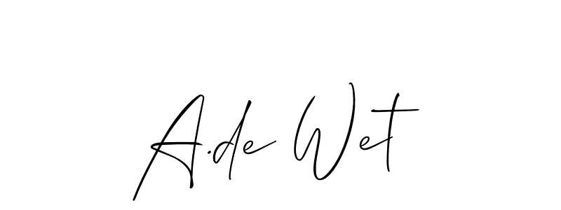 See photos of A.de Wet official signature by Spectra . Check more albums & portfolios. Read reviews & check more about Allison_Script font. A.de Wet signature style 2 images and pictures png
