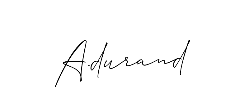 Here are the top 10 professional signature styles for the name A.durand. These are the best autograph styles you can use for your name. A.durand signature style 2 images and pictures png