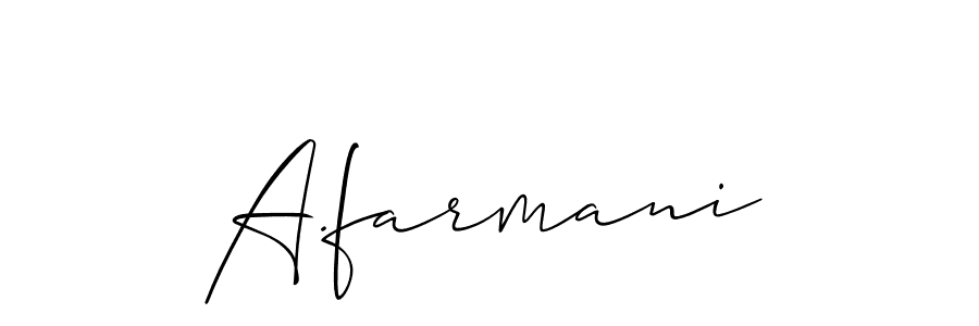 This is the best signature style for the A.farmani name. Also you like these signature font (Allison_Script). Mix name signature. A.farmani signature style 2 images and pictures png