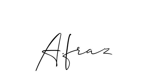 Check out images of Autograph of A.fraz name. Actor A.fraz Signature Style. Allison_Script is a professional sign style online. A.fraz signature style 2 images and pictures png