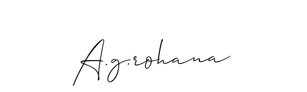 See photos of A.g.rohana official signature by Spectra . Check more albums & portfolios. Read reviews & check more about Allison_Script font. A.g.rohana signature style 2 images and pictures png