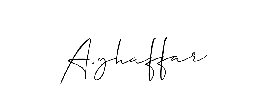 Here are the top 10 professional signature styles for the name A.ghaffar. These are the best autograph styles you can use for your name. A.ghaffar signature style 2 images and pictures png