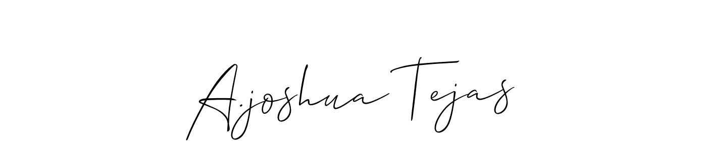 You can use this online signature creator to create a handwritten signature for the name A.joshua Tejas. This is the best online autograph maker. A.joshua Tejas signature style 2 images and pictures png