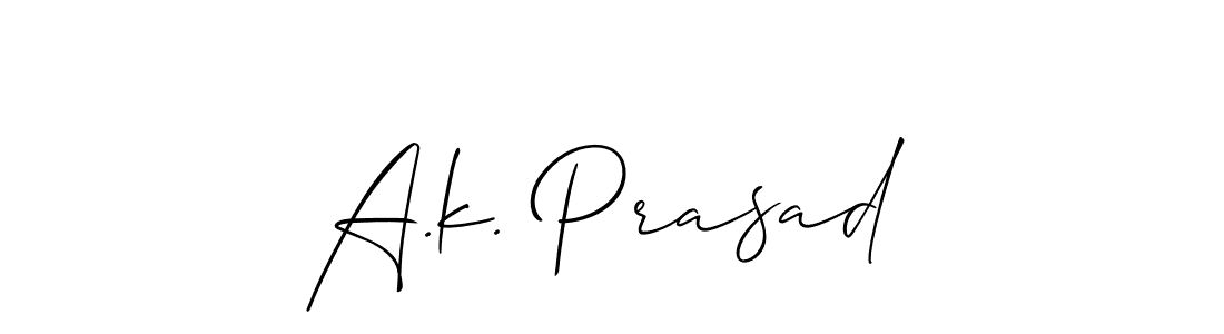 You can use this online signature creator to create a handwritten signature for the name A.k. Prasad. This is the best online autograph maker. A.k. Prasad signature style 2 images and pictures png